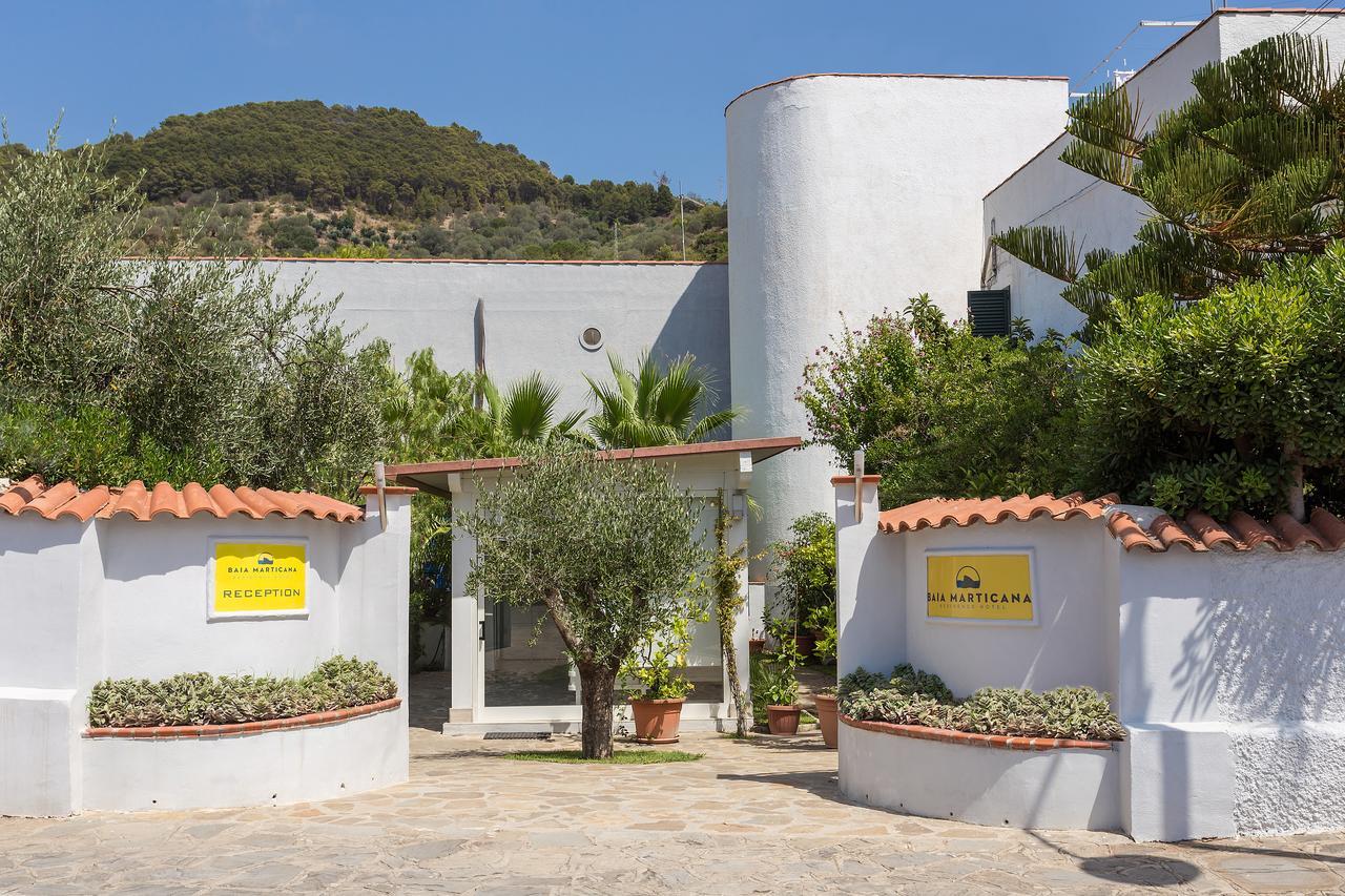 Baia Marticana Residence Hotel Agnone Cilento Bagian luar foto
